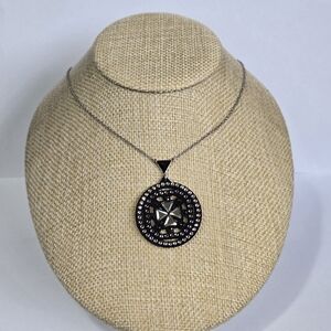 Swarovski Belle Geometric Pendant Necklace